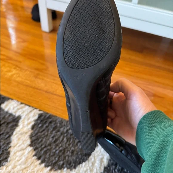 Tory Burch Black Wedges - Picture 3 of 3